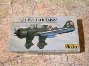 Heller 80247  P.Z.L. P-23 A/B karas